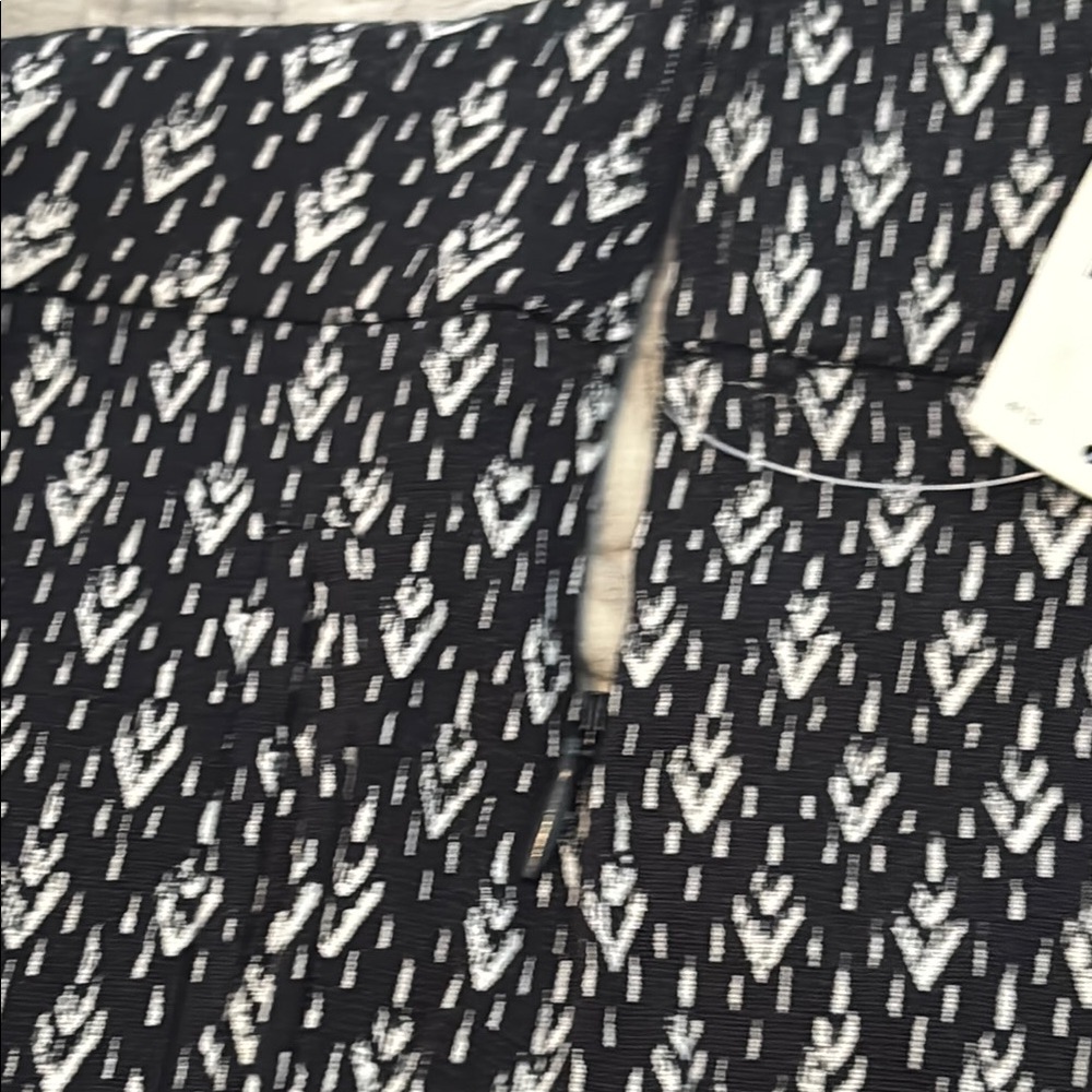 Elevenses Black and White Wide Leg Pants - Picture 7 of 7